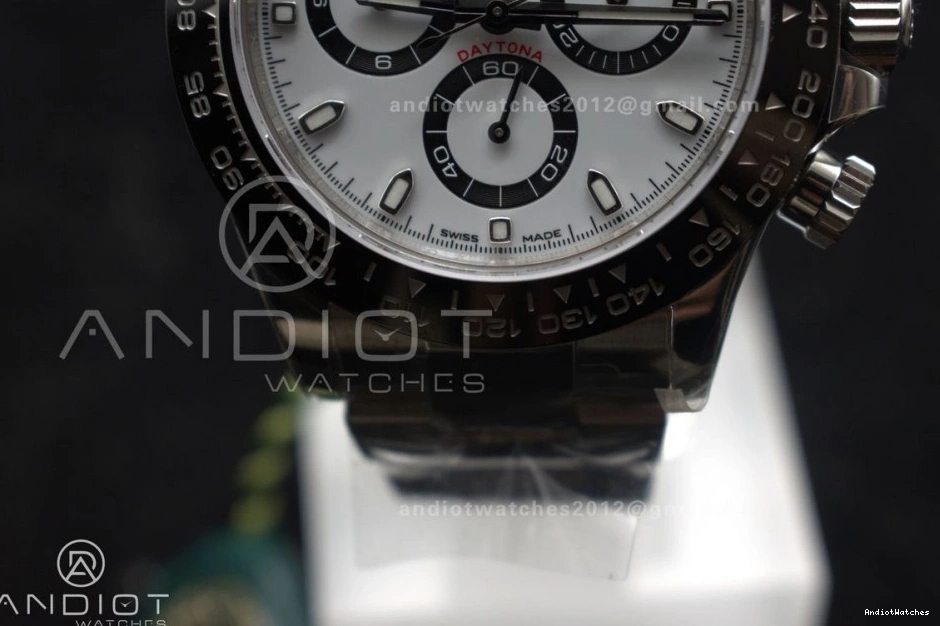 Daytona Bracelet Best White Case Dial Breathable SS 739 SH 116500 Edition ZF 904L and 1:1 1226